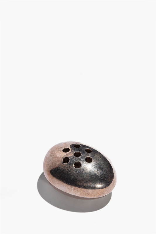 Vintage Flower Frog Silver | STAUD Premium
