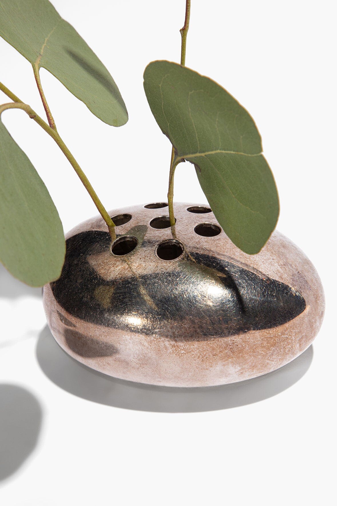 Vintage Flower Frog Silver | STAUD Premium