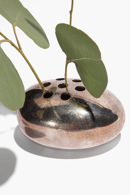 Vintage Flower Frog Silver | STAUD Premium