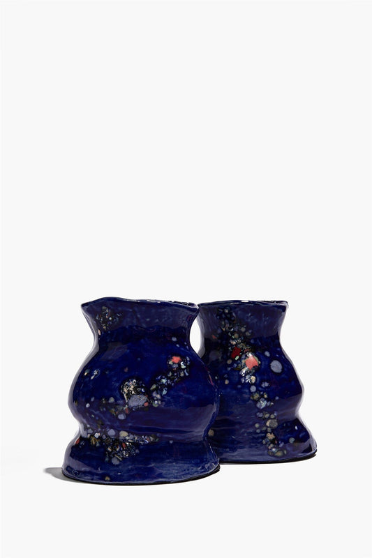 Ceramic Vase Bookends Polka Dot | STAUD Best Seller