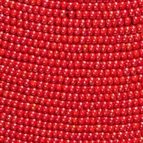 Tall Beaded Vase Red | STAUD Premium