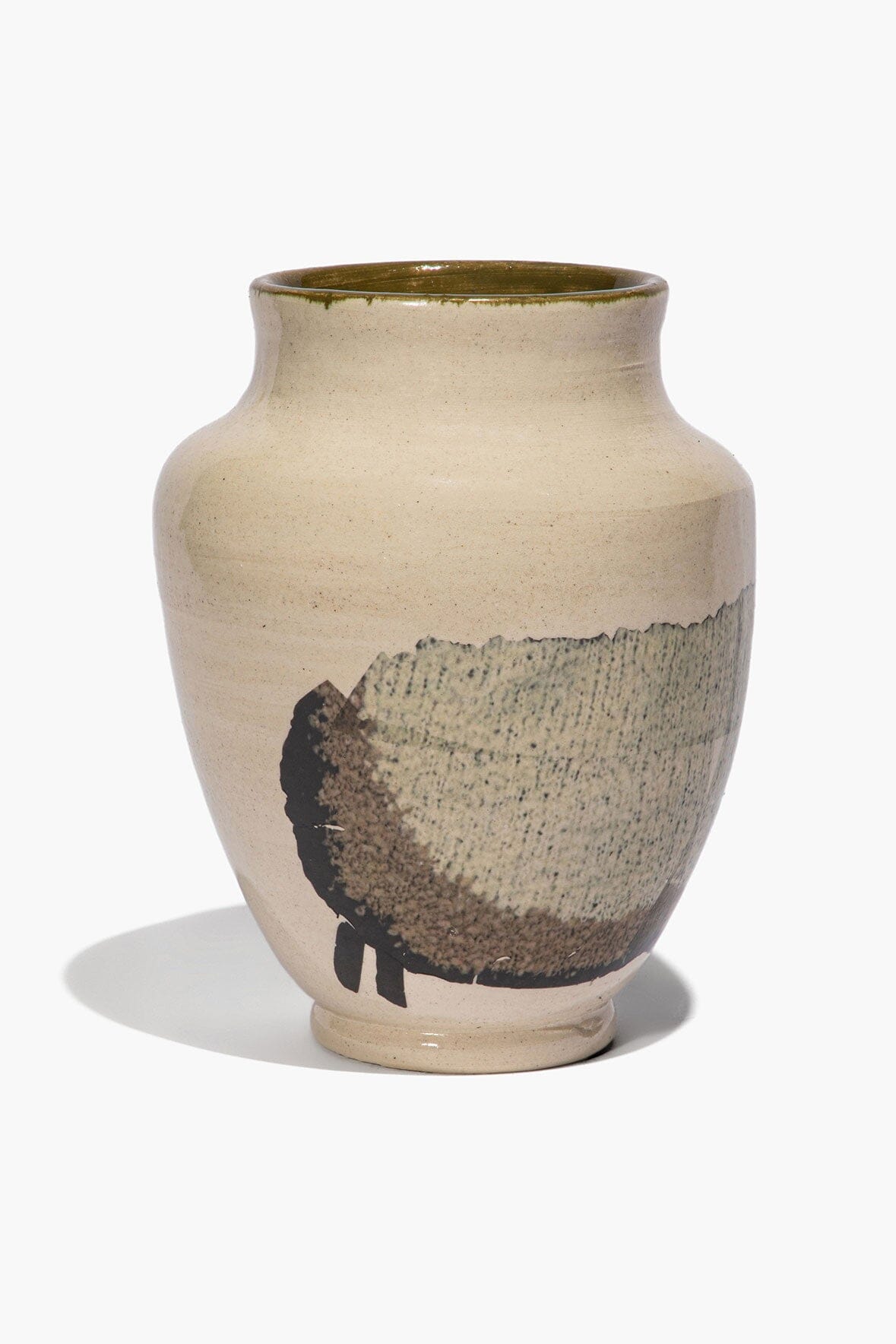Ceramic Sheep Vase Round | STAUD Exclusive