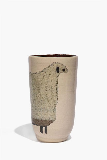 Ceramic Sheep Vase Tall | STAUD Premium
