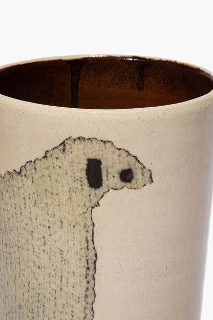Ceramic Sheep Vase Tall | STAUD Premium