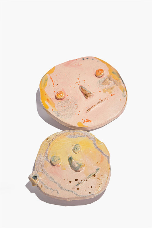 Louise Ceramic Faces Cotton Candy Glaze | STAUD Deals