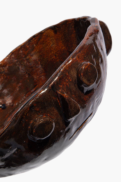 Medium Henry Bowl Bronze Glaze | STAUD Value