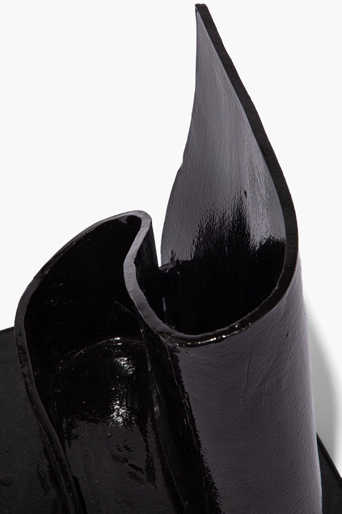 Wavy Stationary Holder Black Glaze | STAUD Everyday