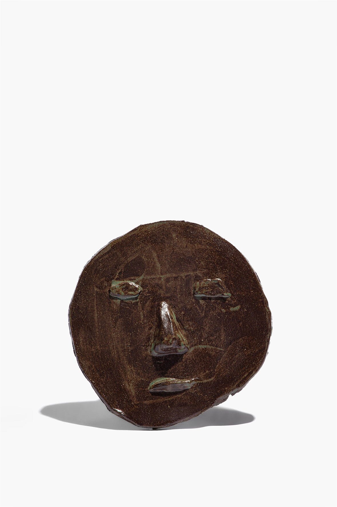 Eva Ceramic Faces White And Matcha Brown Glaze | STAUD Latest