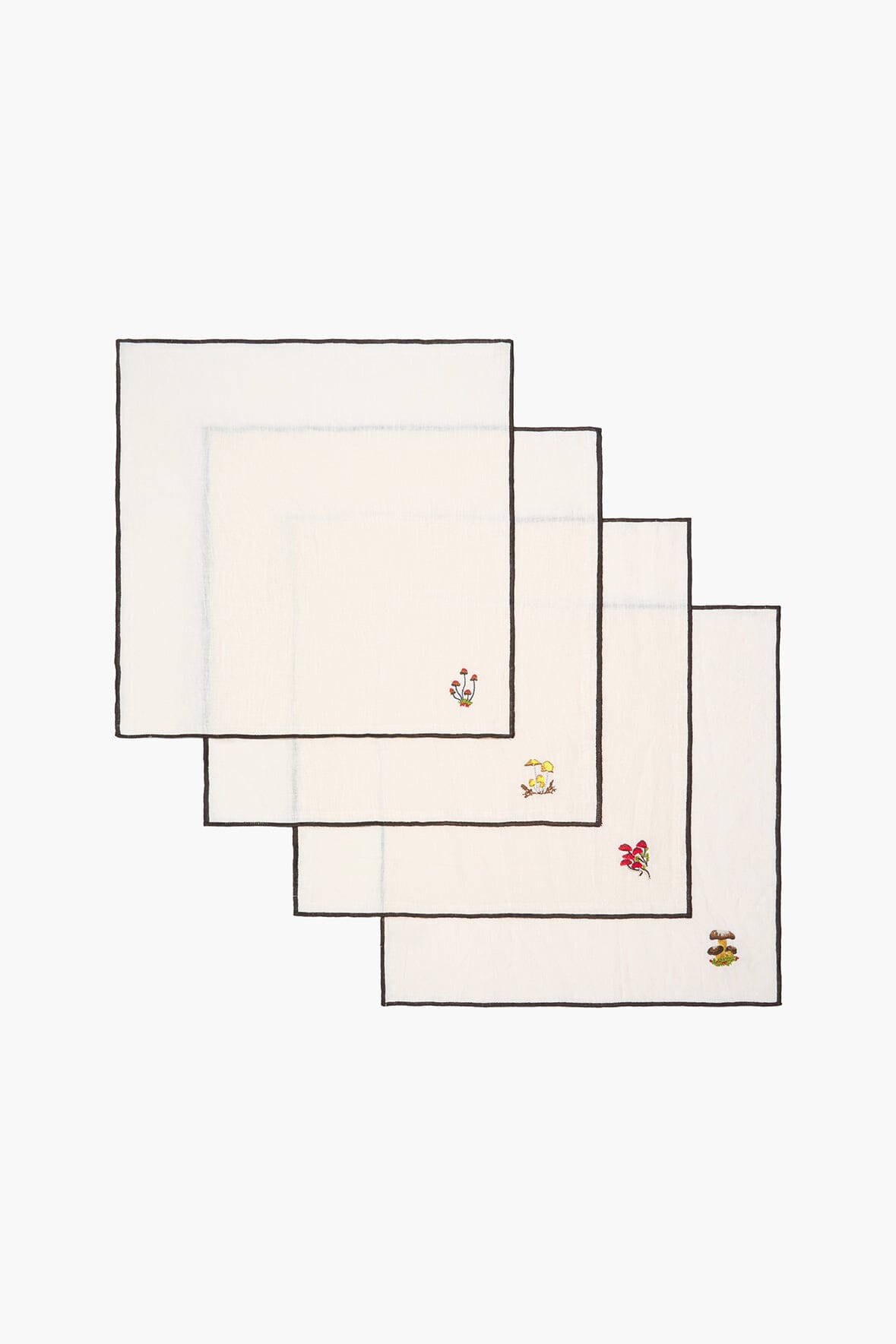 Gala Embroidered Napkins Natural | STAUD Best Seller