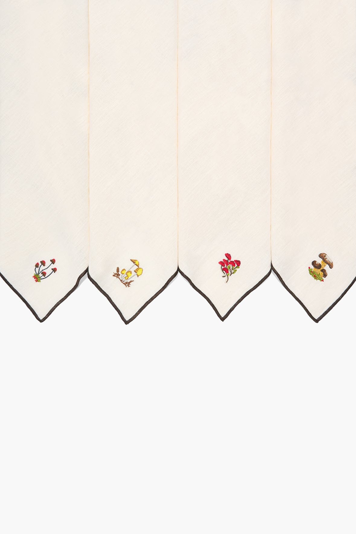 Gala Embroidered Napkins Natural | STAUD Best Seller