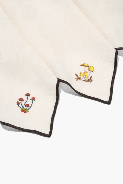 Gala Embroidered Napkins Natural | STAUD Best Seller