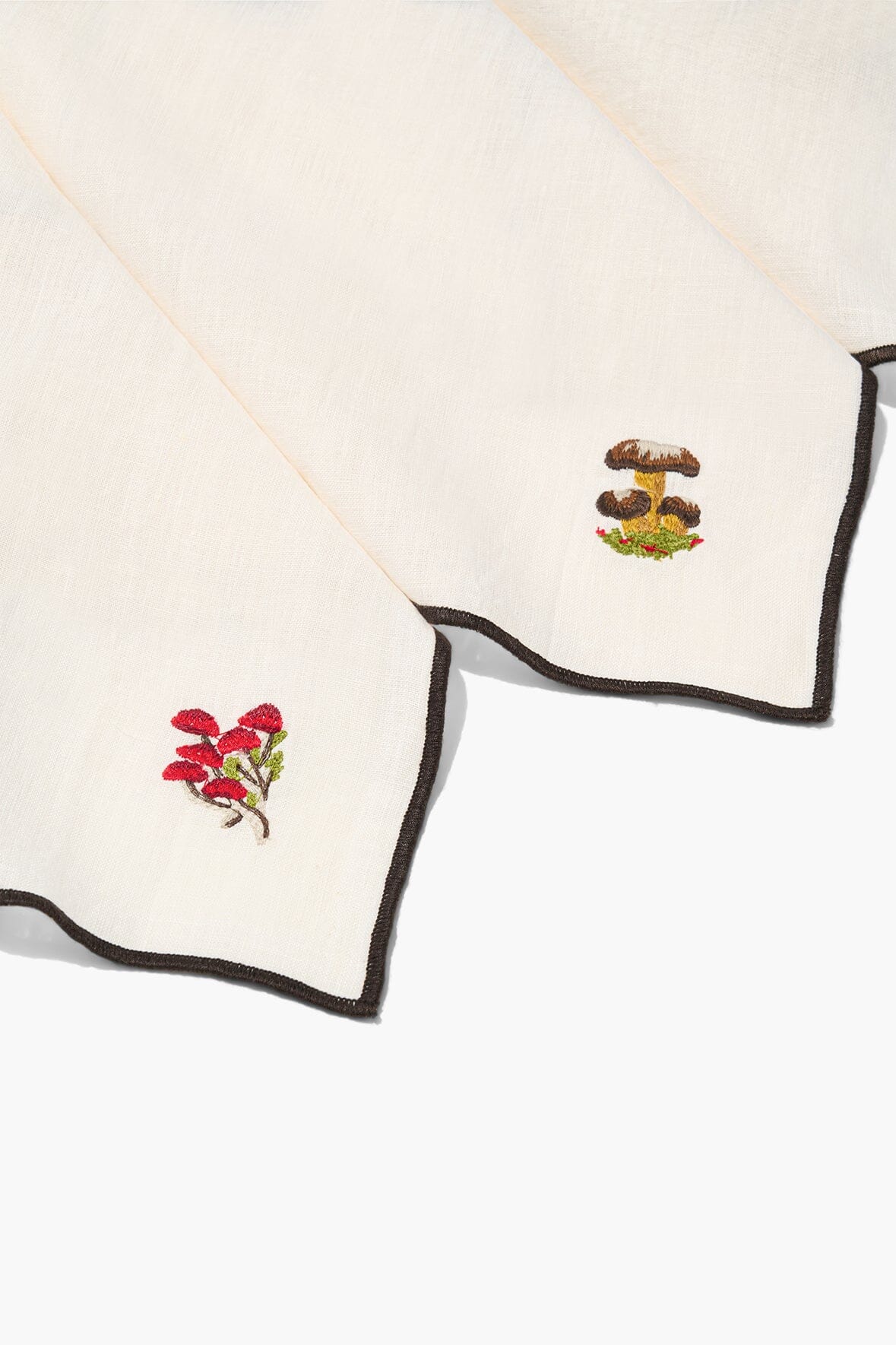 Gala Embroidered Napkins Natural | STAUD Best Seller