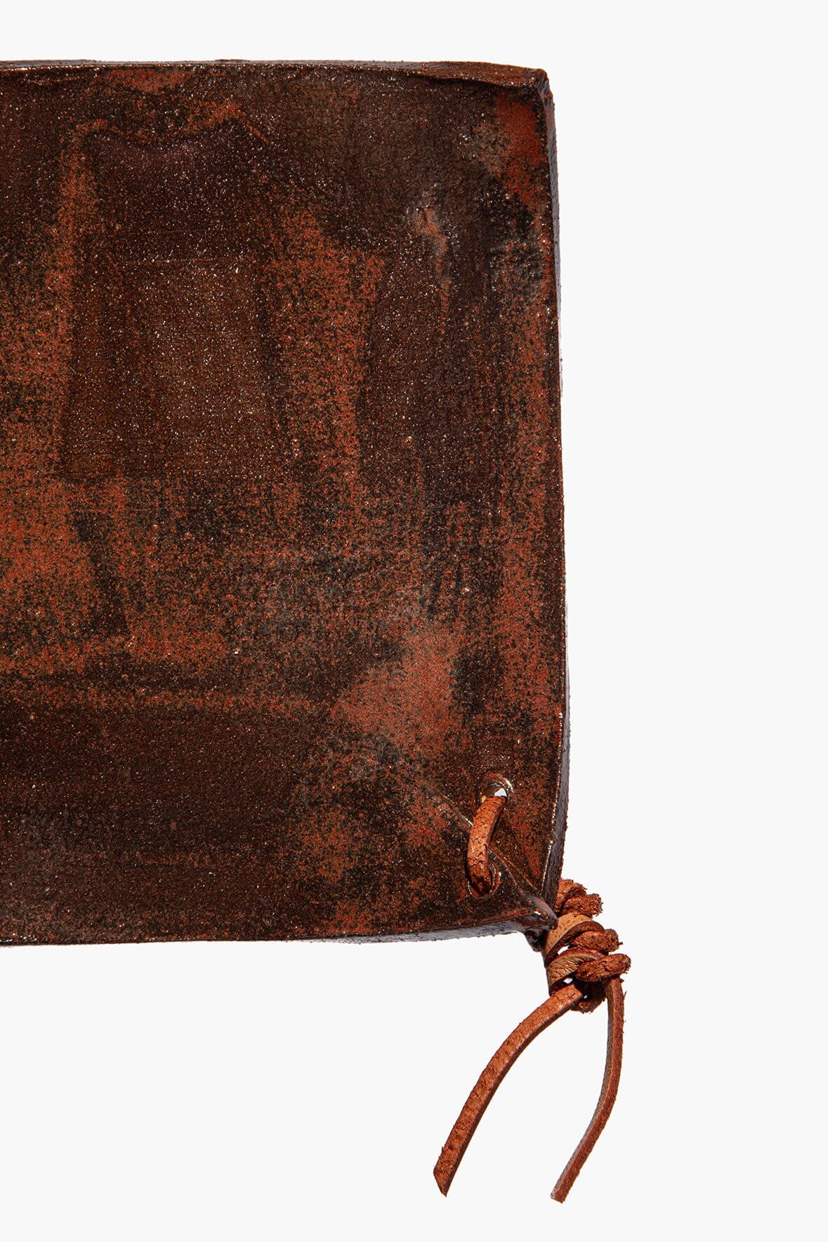 Ceramic Square Coasters Burnt Sienna Glaze | STAUD Signature