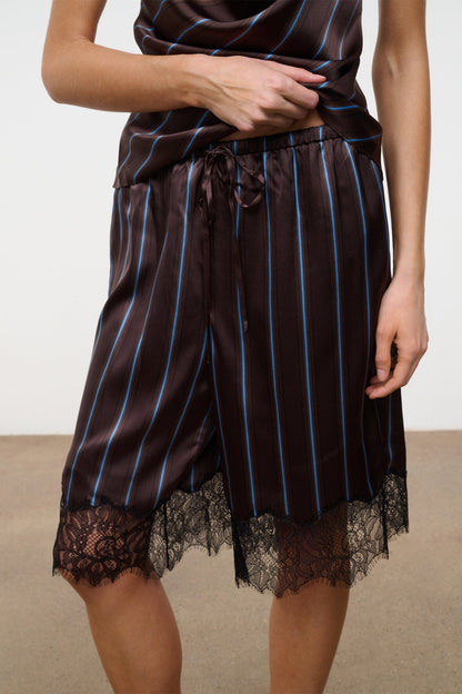Verano Silk Short Redondo Stripe | STAUD Popular