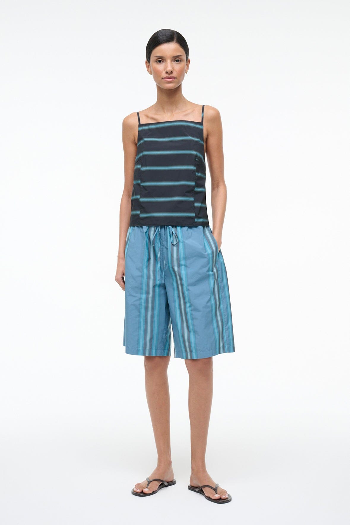 Maisie Top Venice Stripe | STAUD Featured