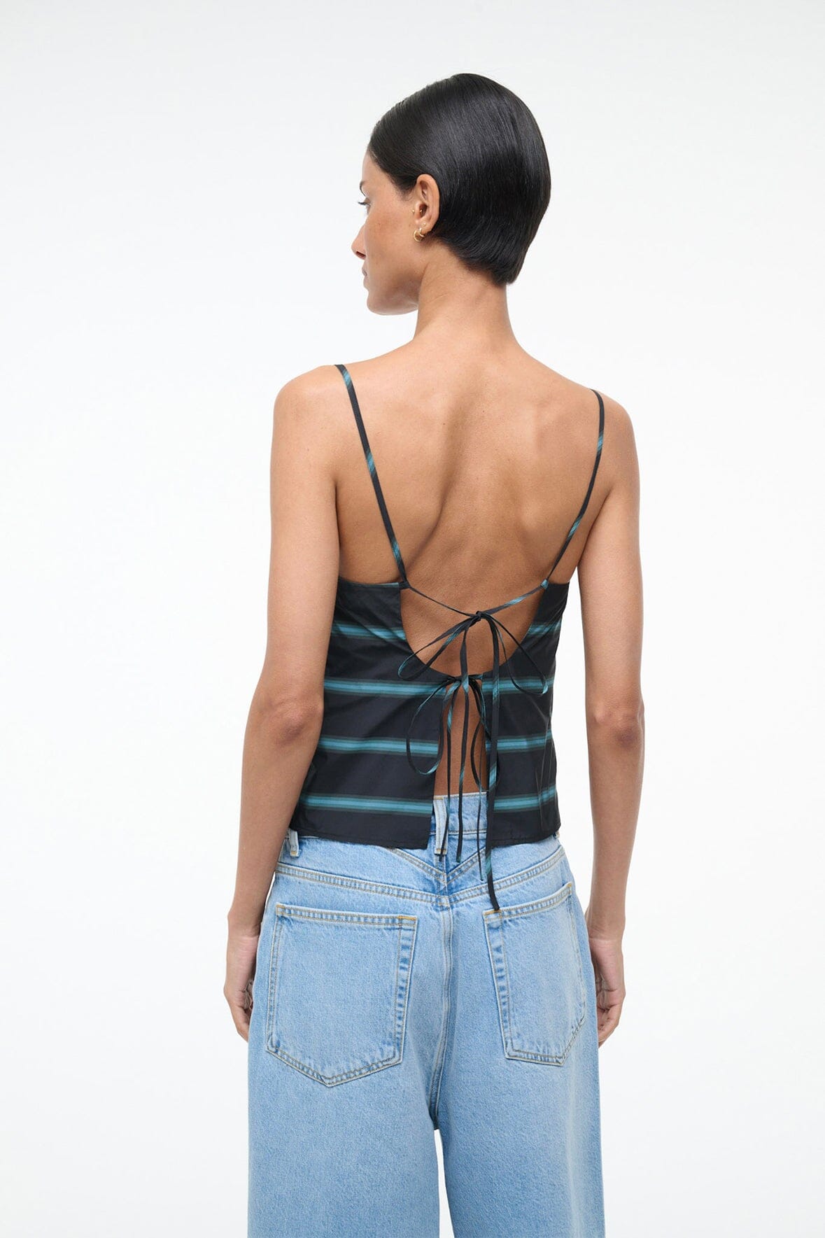 Maisie Top Venice Stripe | STAUD Featured