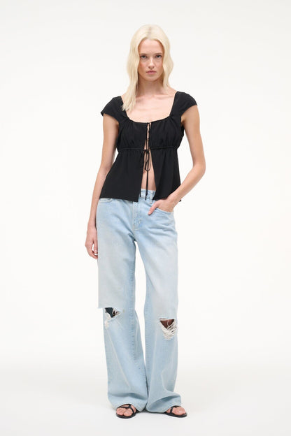 Pomona Top Black | STAUD Deals