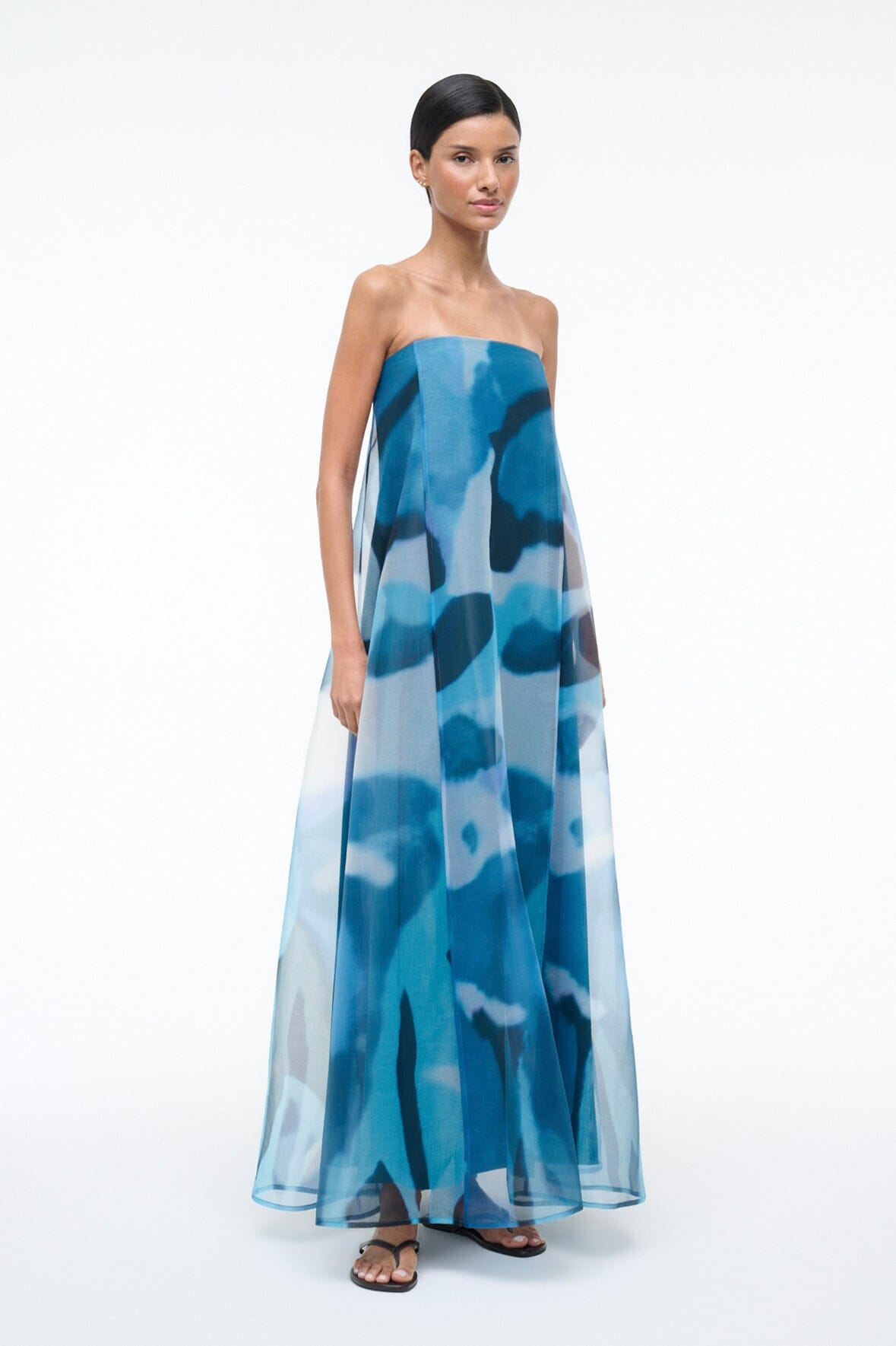 Allyson Dress Blue Haze | STAUD Deals