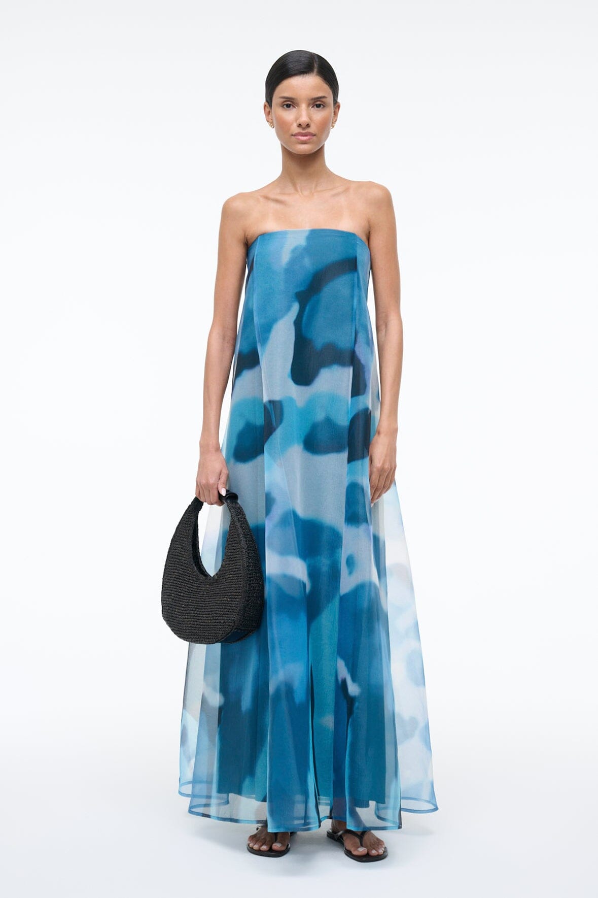 Allyson Dress Blue Haze | STAUD Deals