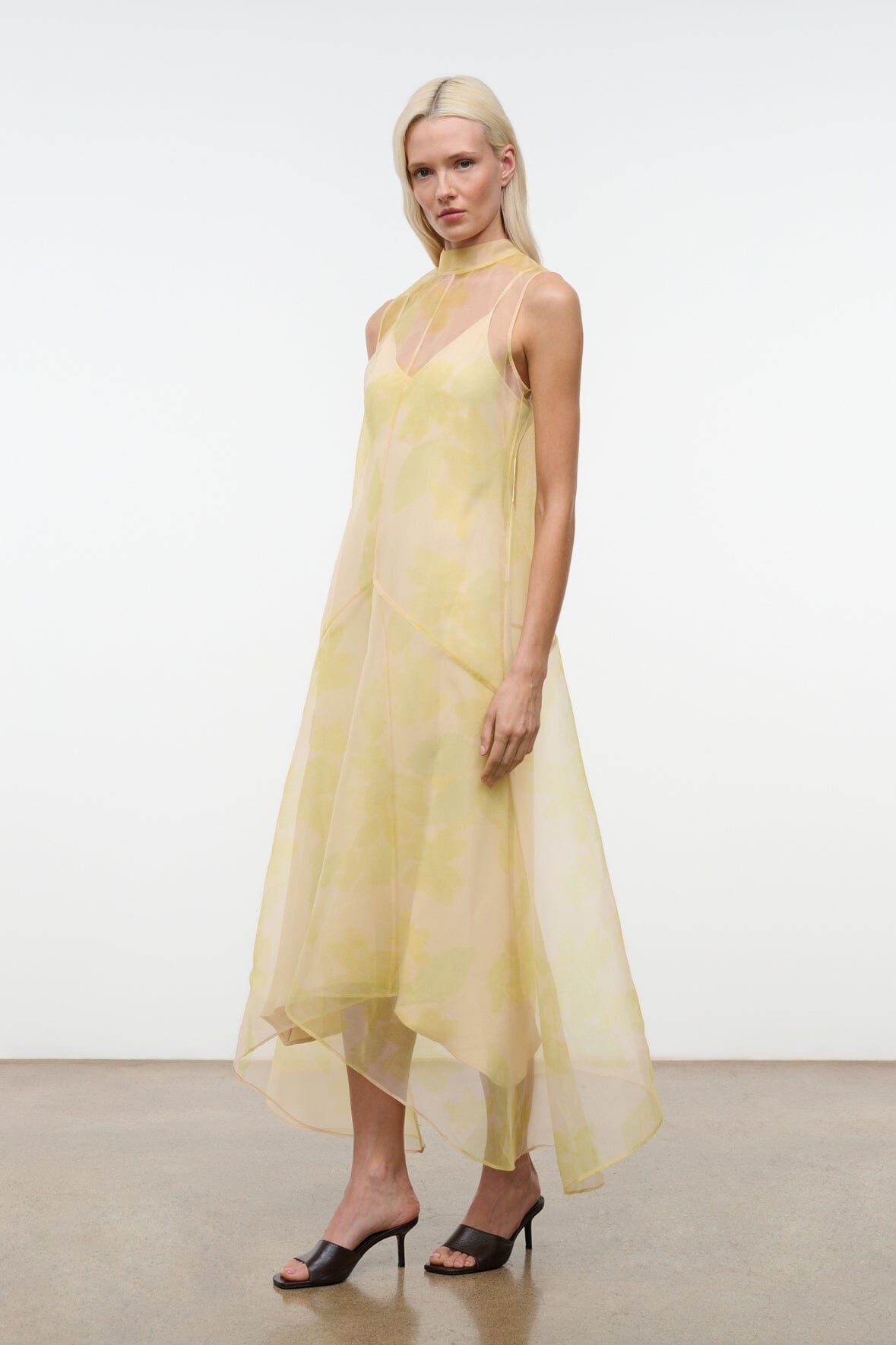 Auden Dress Lemon Grove | STAUD Sale