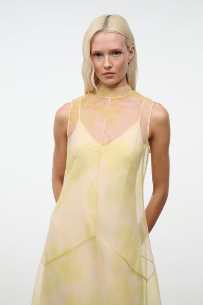 Auden Dress Lemon Grove | STAUD Sale