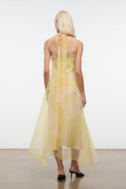 Auden Dress Lemon Grove | STAUD Sale