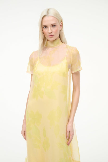Calluna Dress Lemon Grove | STAUD Best Seller