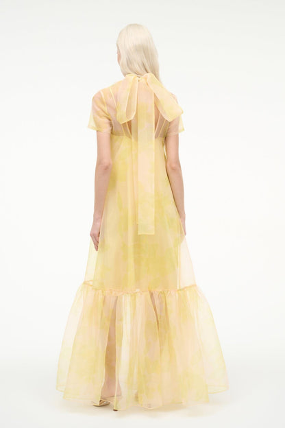 Calluna Dress Lemon Grove | STAUD Best Seller