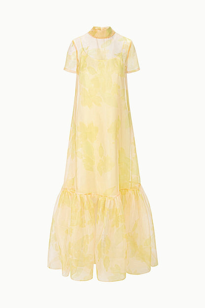 Calluna Dress Lemon Grove | STAUD Best Seller