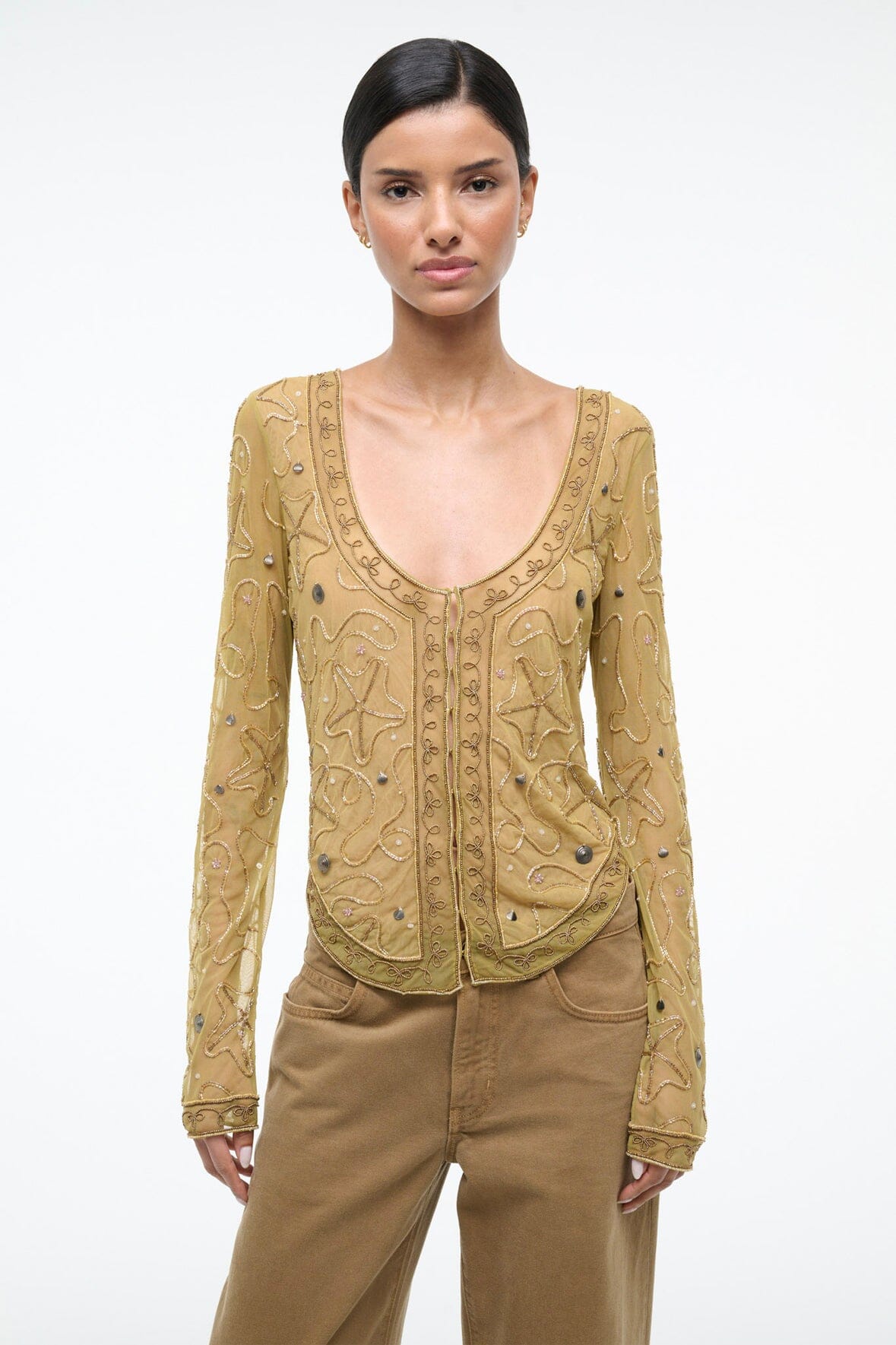 Mila Top Sandbar | STAUD Exclusive