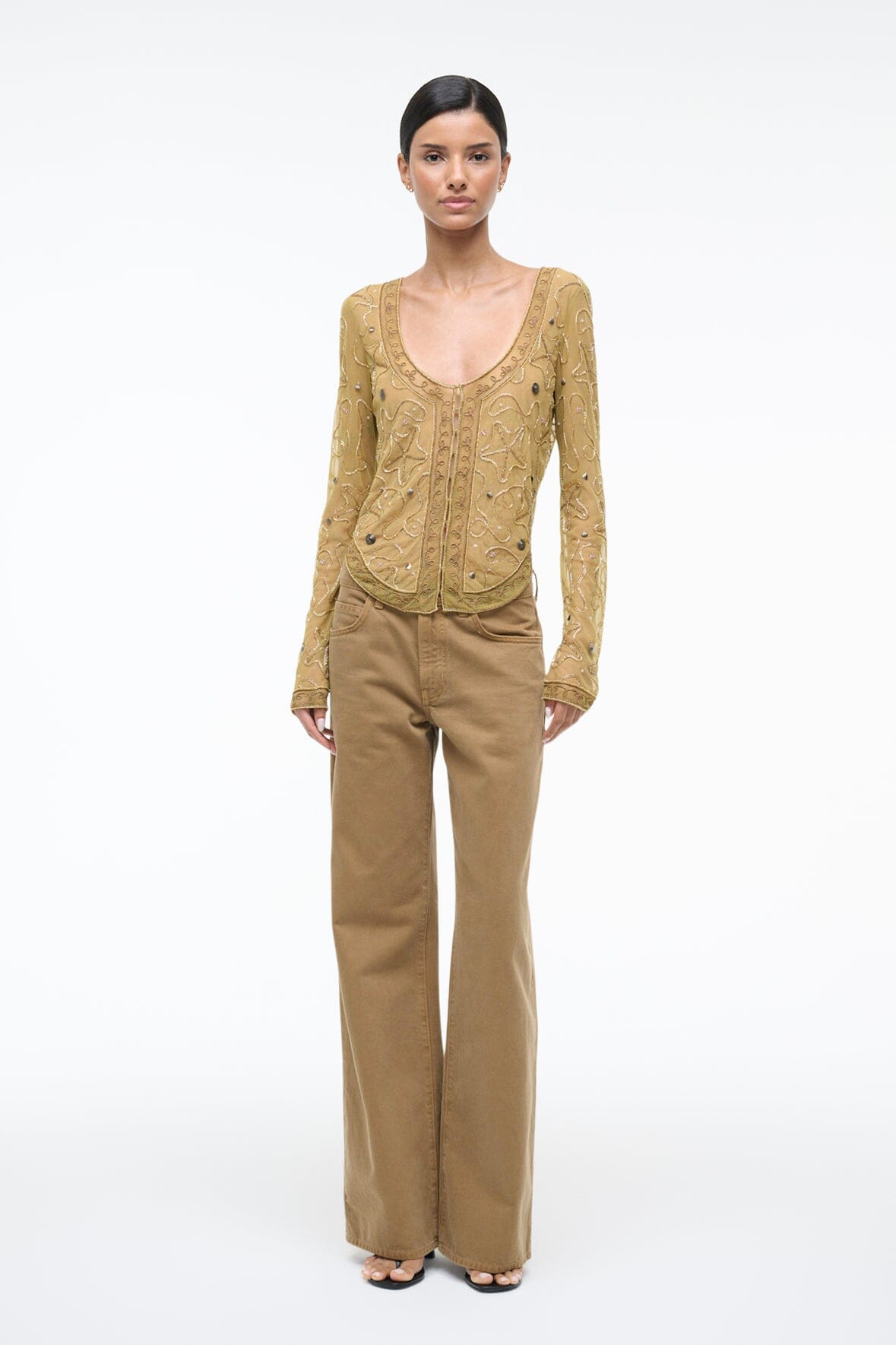 Mila Top Sandbar | STAUD Exclusive