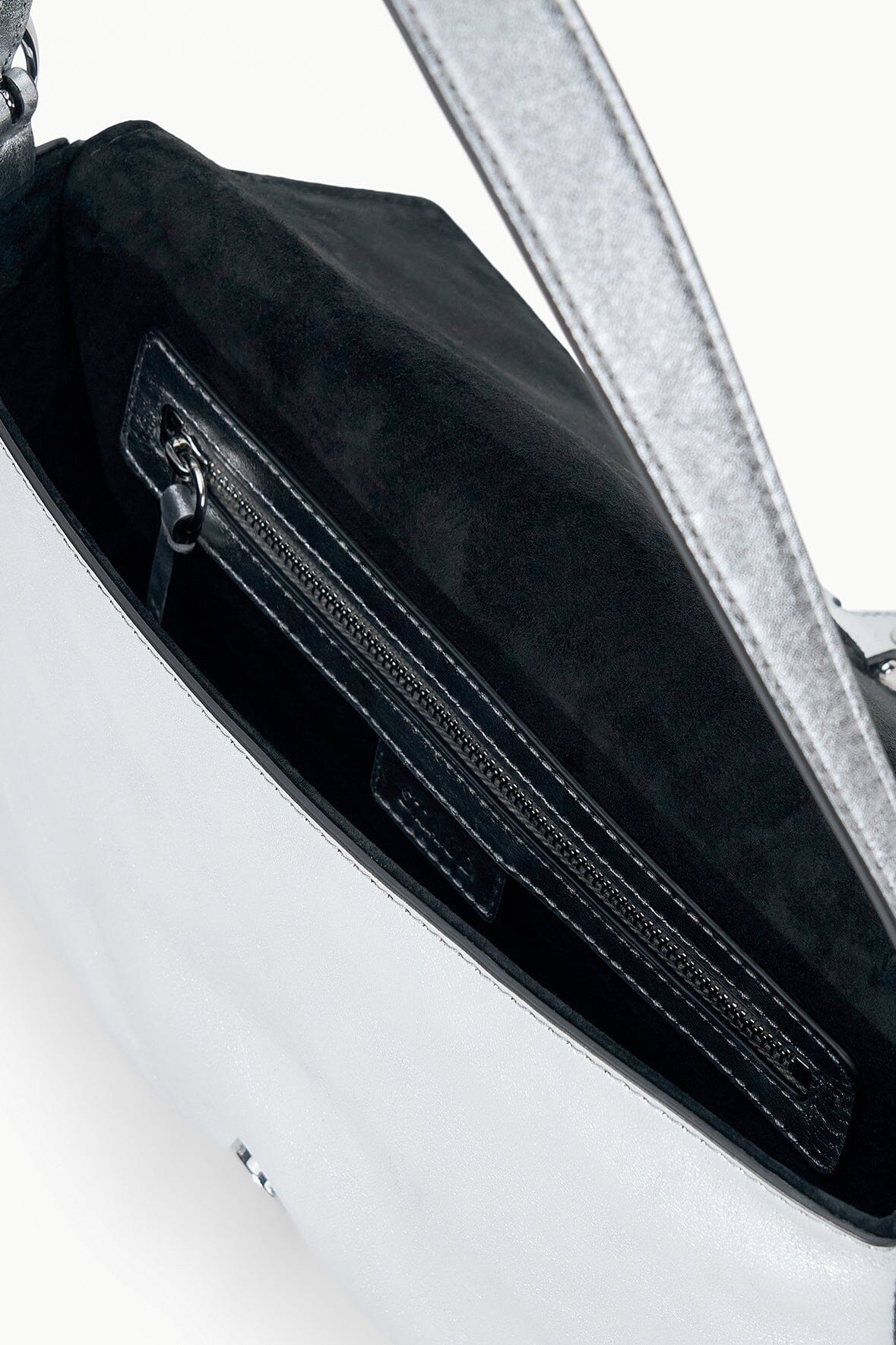 Harlow Bag Silver | STAUD Trusted
