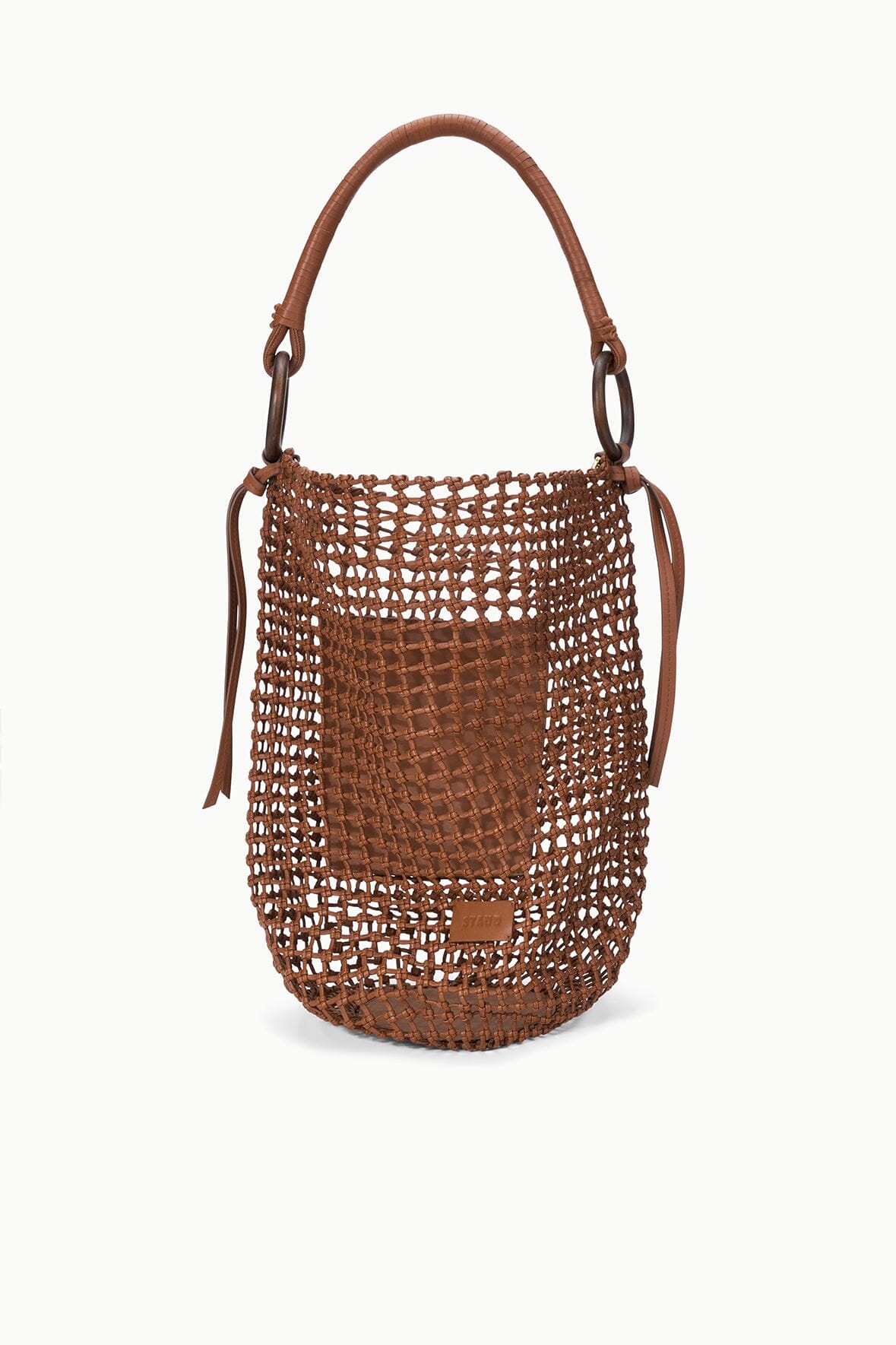 Del Mar Bucket Bag Tan | STAUD Quality