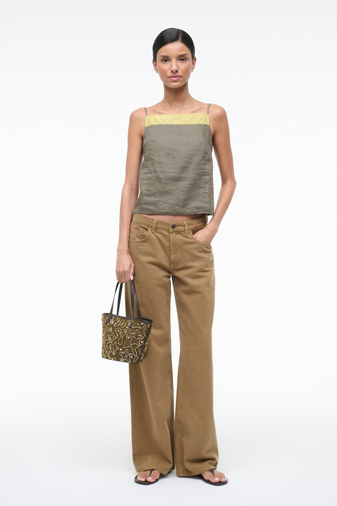 Caro Bucket Bag Starfish | STAUD Premium