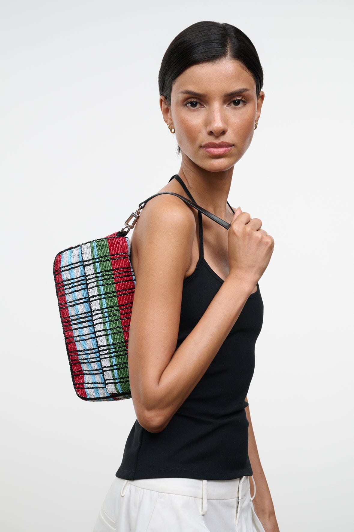 Timmy Convertible Shoulder Bag Lawn Chair | STAUD New