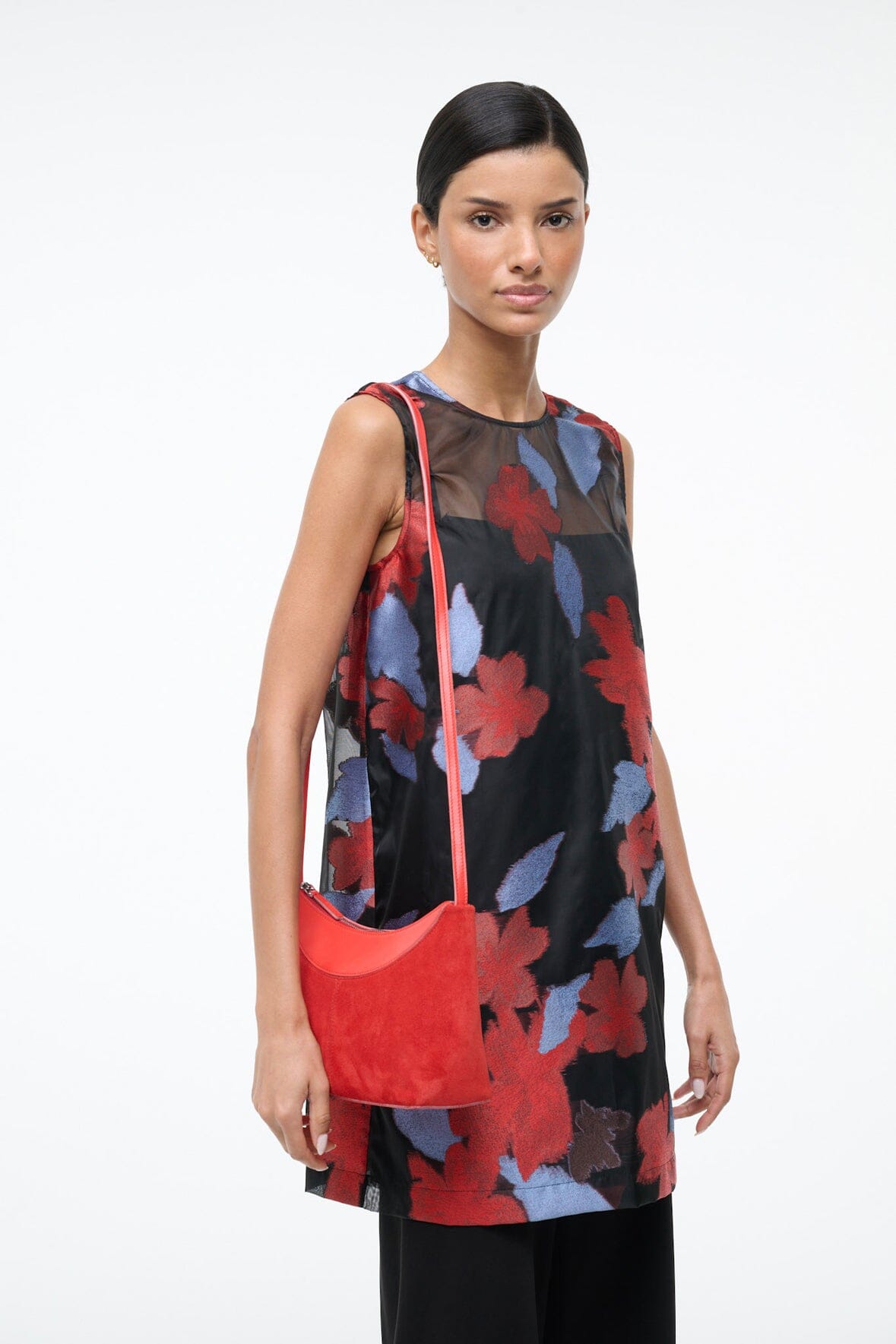 Rowey Bag Red Rose | STAUD Exclusive