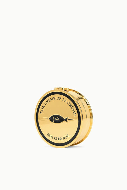 Gold Caviar Tin Clutch With Chain Strap - Staud | STAUD Premium