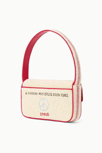 Tommy Beaded Bag California Grown | STAUD Smart Buy