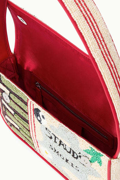 Tommy Beaded Bag California Grown | STAUD Smart Buy