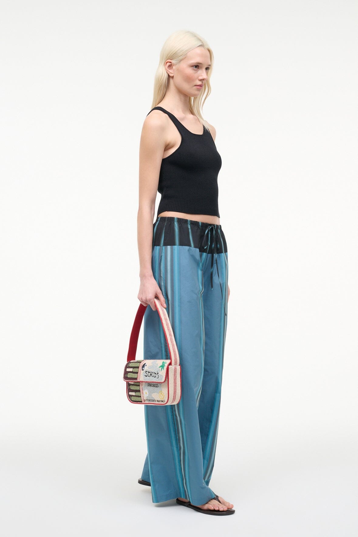 Tommy Beaded Bag California Grown | STAUD Smart Buy
