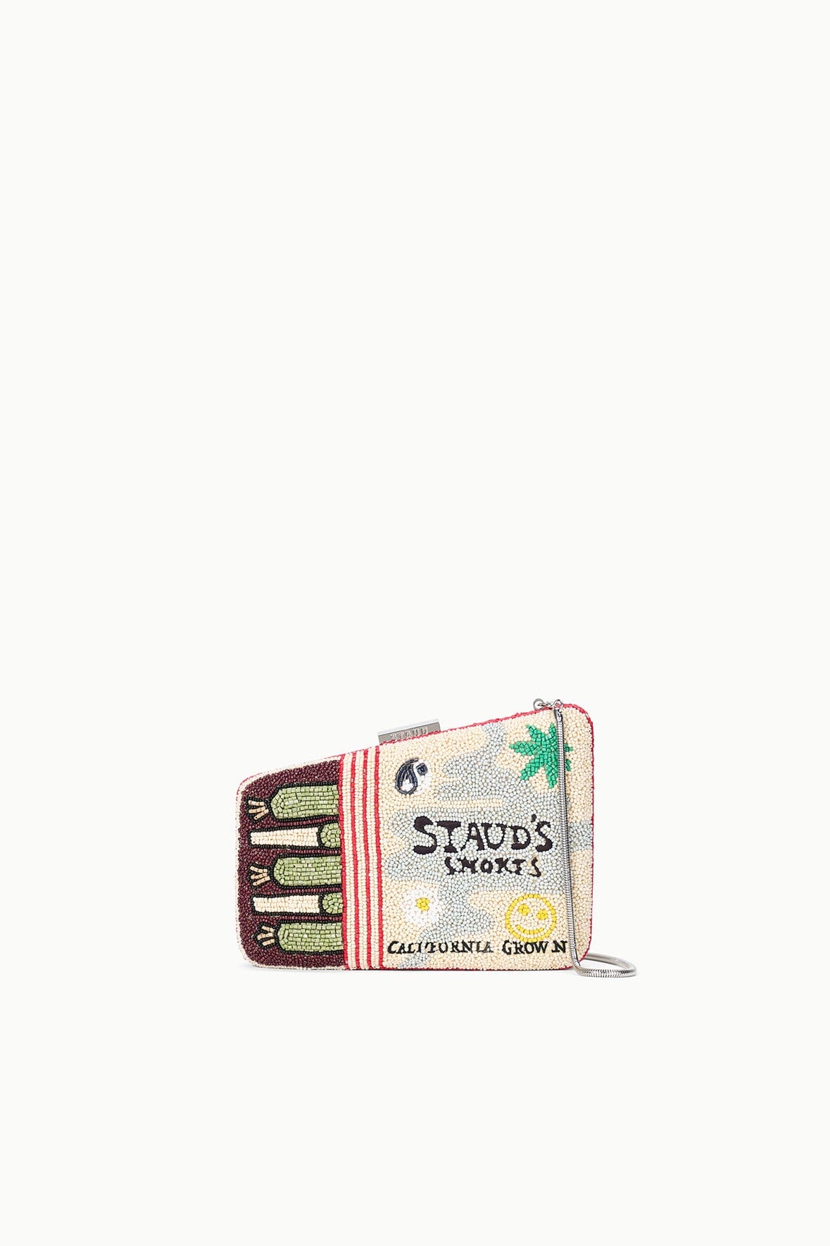 Carmella Beaded Clutch California Grown | STAUD Deals