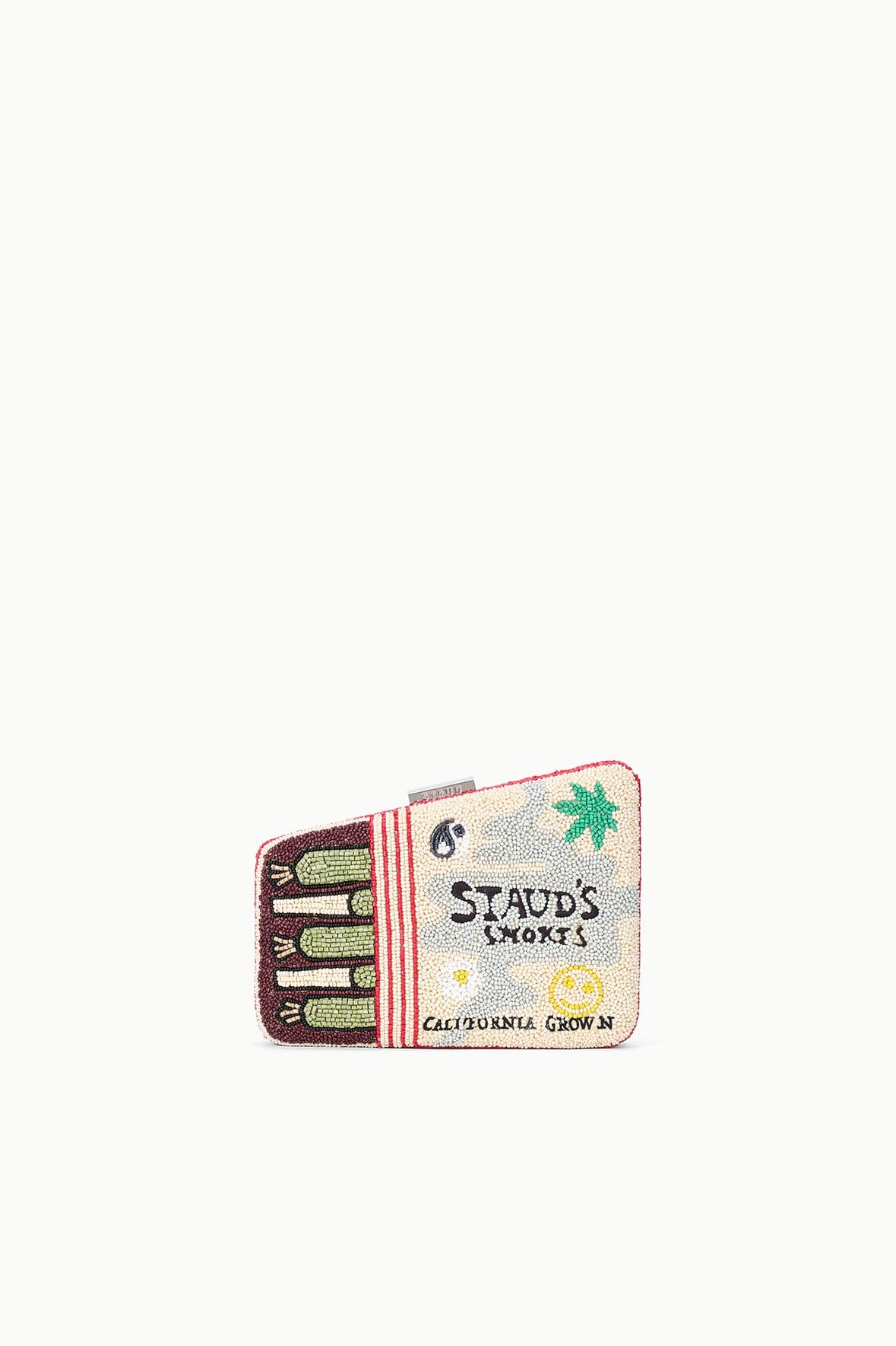 Carmella Beaded Clutch California Grown | STAUD Deals
