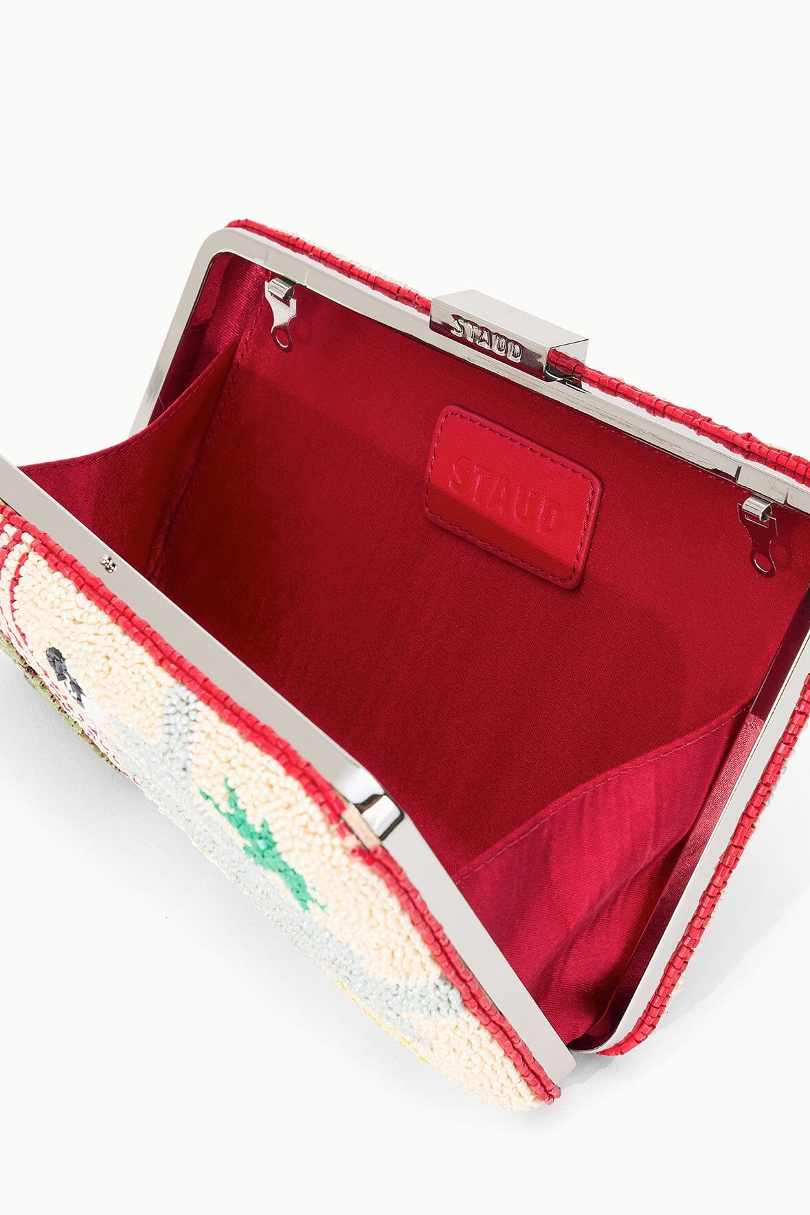 Carmella Beaded Clutch California Grown | STAUD Deals
