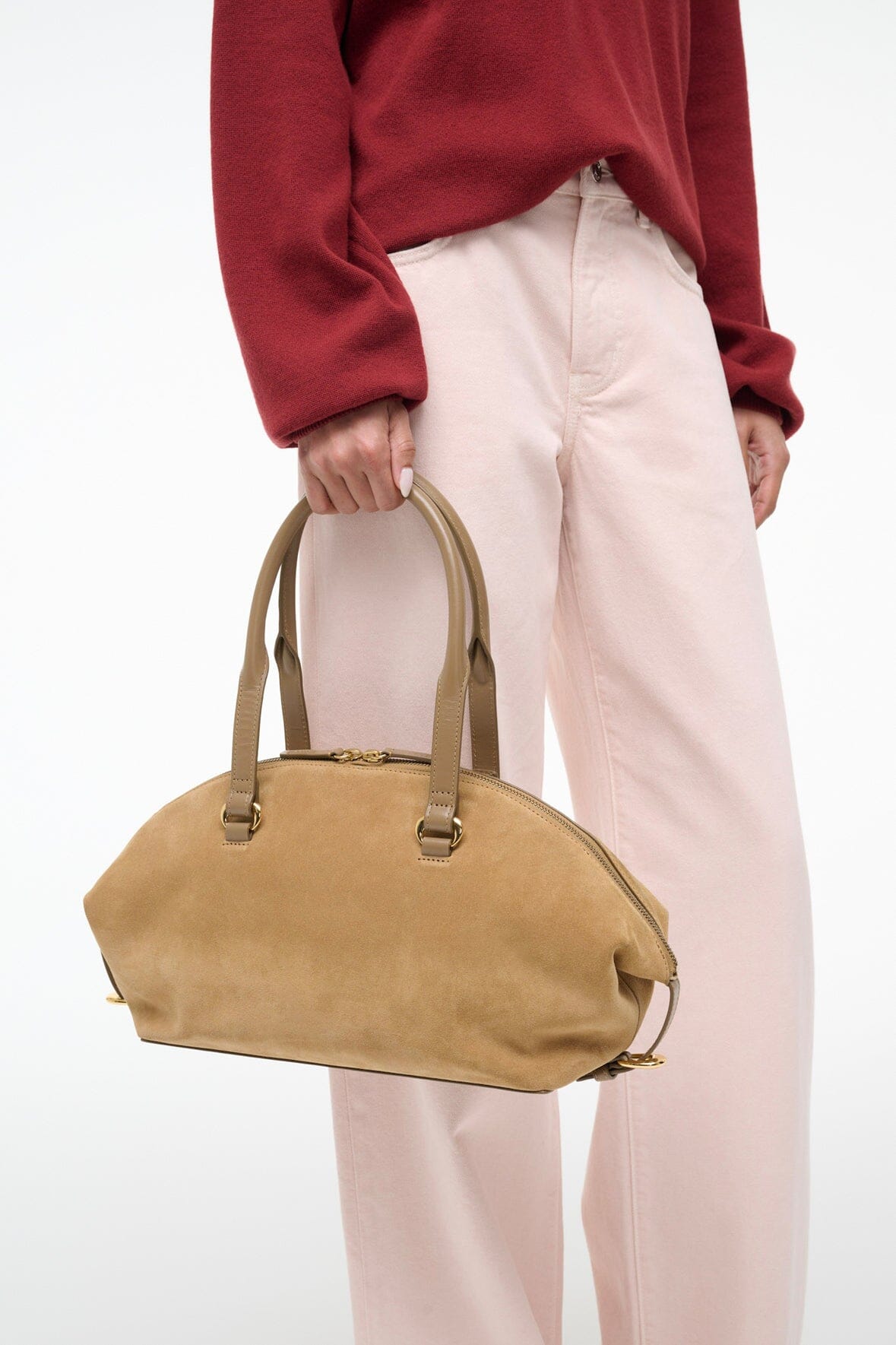 Hester Shoulder Bag Hazel | STAUD Signature