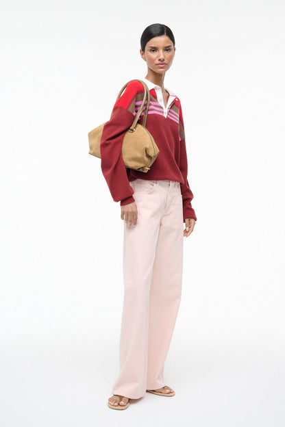 Hester Shoulder Bag Hazel | STAUD Signature