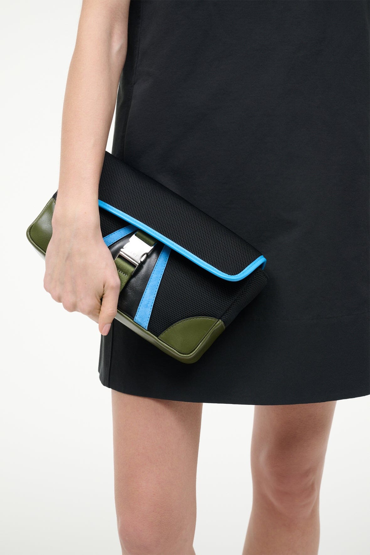 Tony Shoulder Bag Black Pool | STAUD Featured