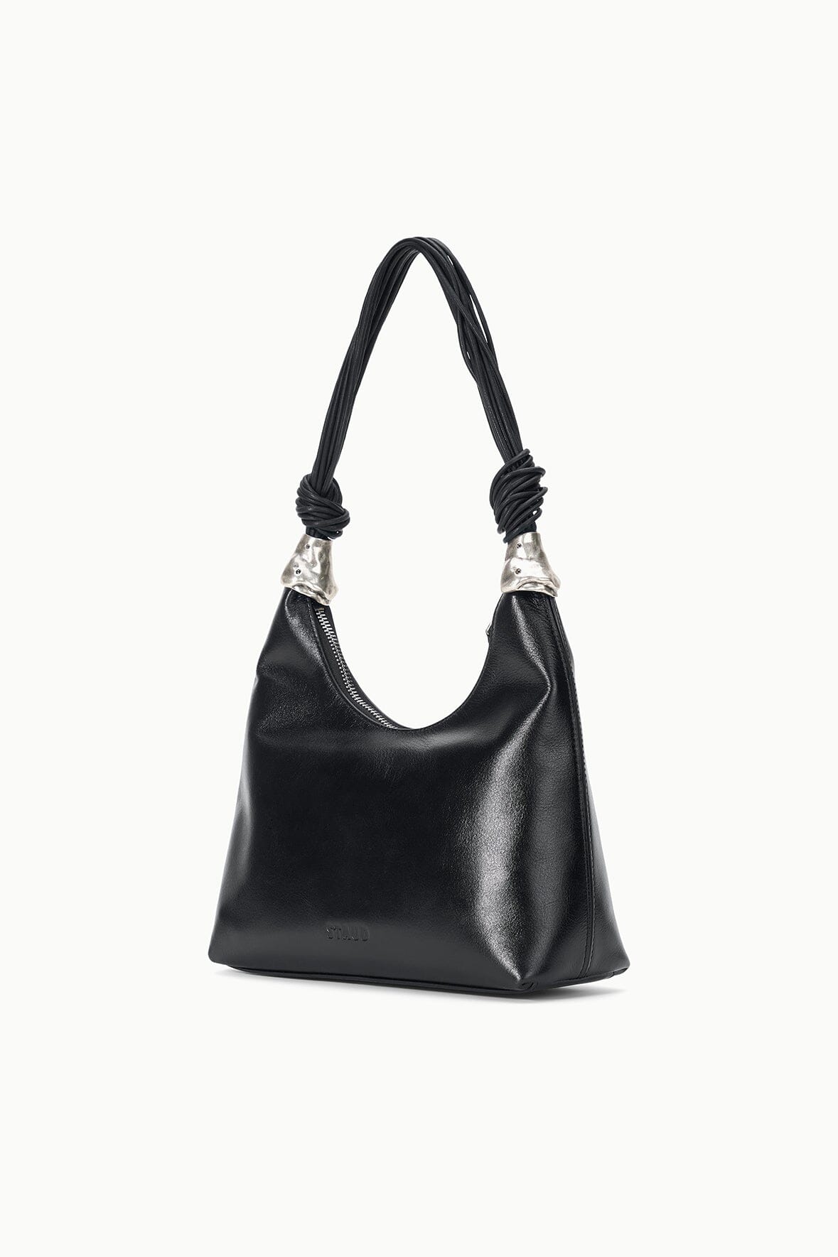 Cuff Shoulder Bag Black | STAUD Best Seller