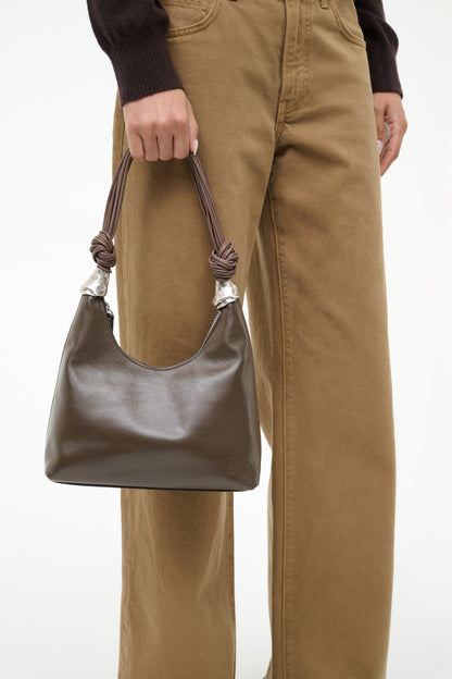 Cuff Shoulder Bag Truffle | STAUD Value
