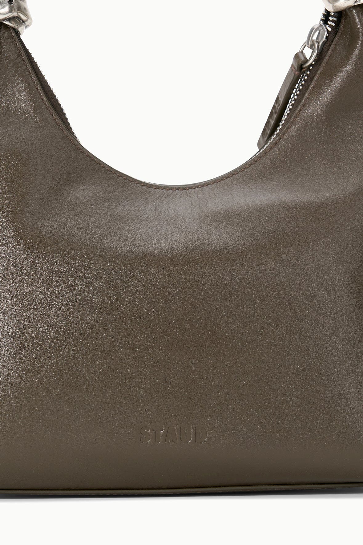 Cuff Shoulder Bag Truffle | STAUD Value
