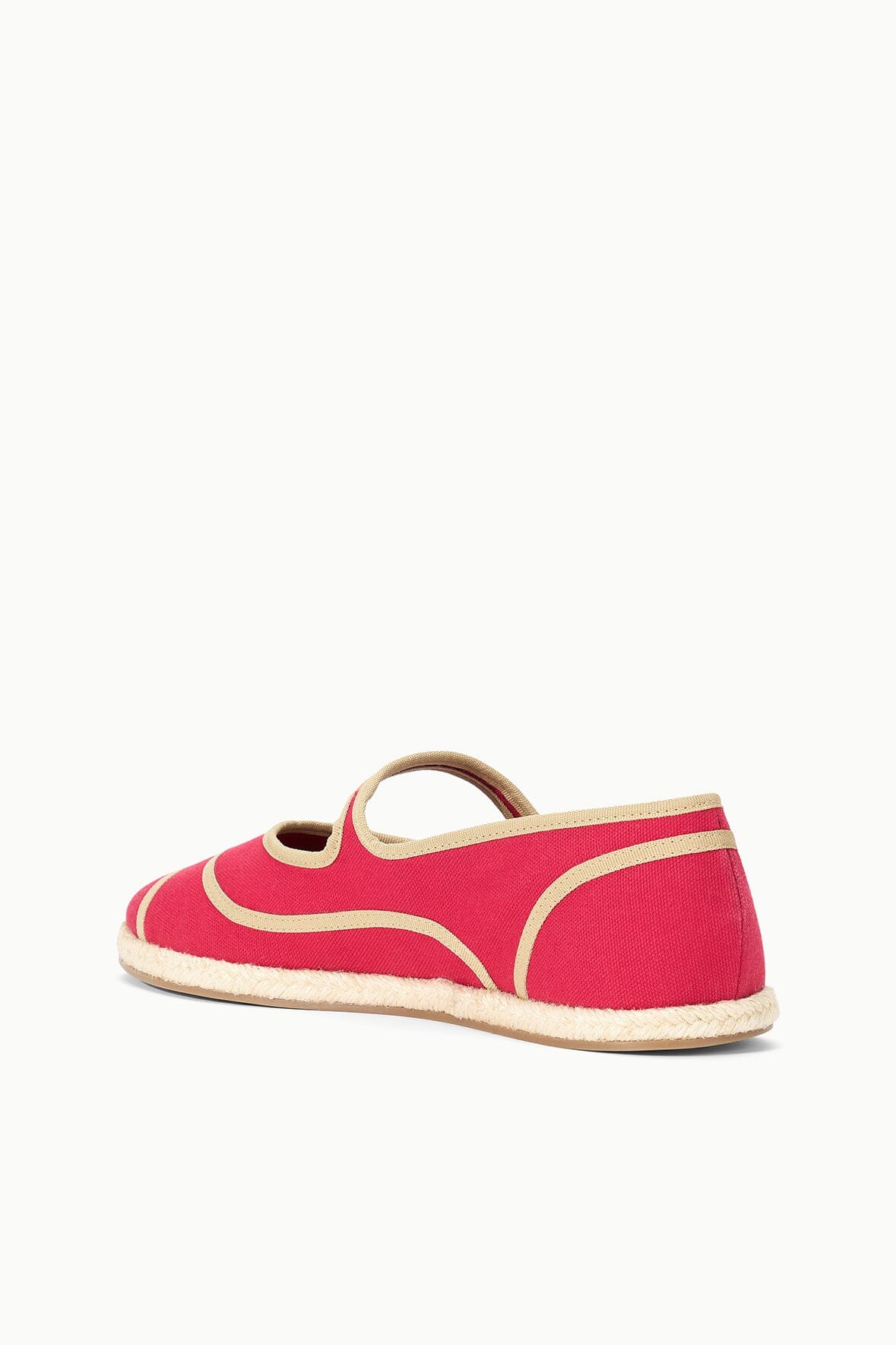 Nora Espadrille Flat Rouge | STAUD Exclusive
